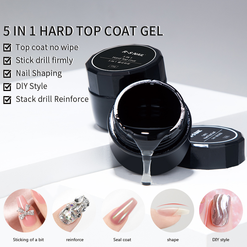 Gel Top Coat - RSNAIL 5 EN 1 Capa Superior