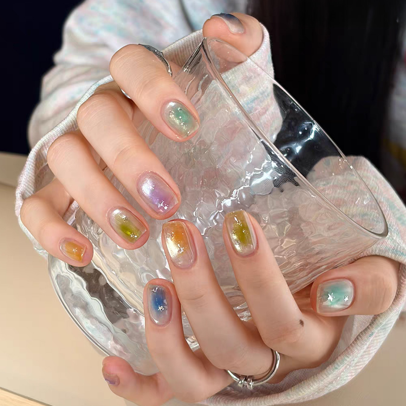 Nail Art Rainbow - SHAKA 1 unidad 2026 Nueva Paleta