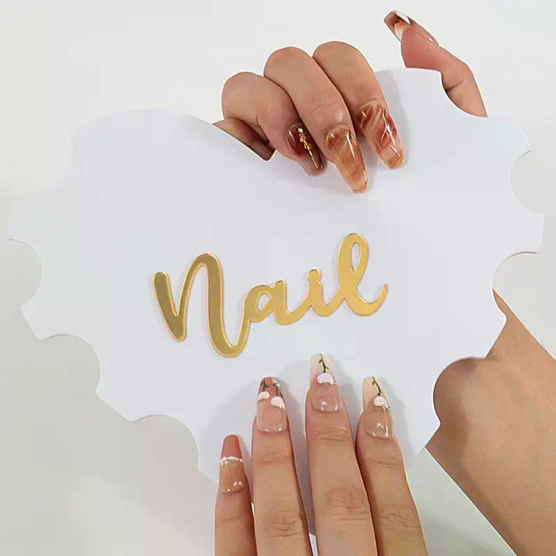 Nail Art Foto - Base de Exhibición con Forma de