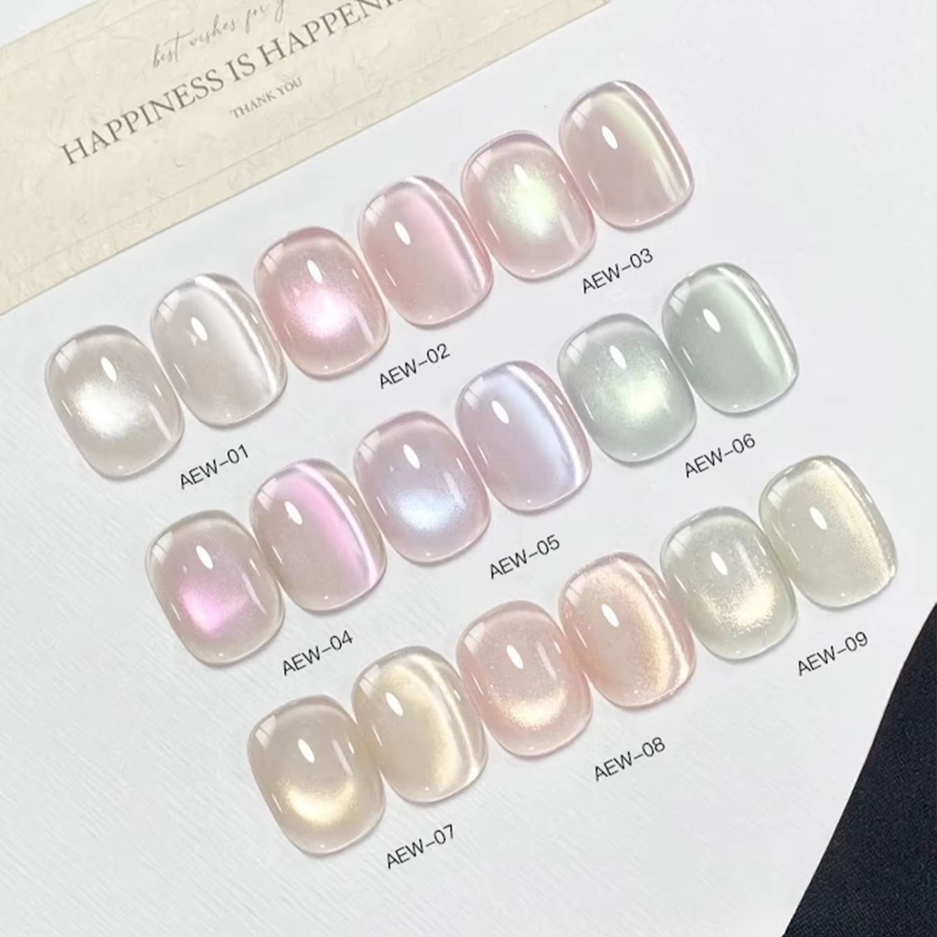 Nail Art Rainbow - 9 piezas de esmalte de uñas