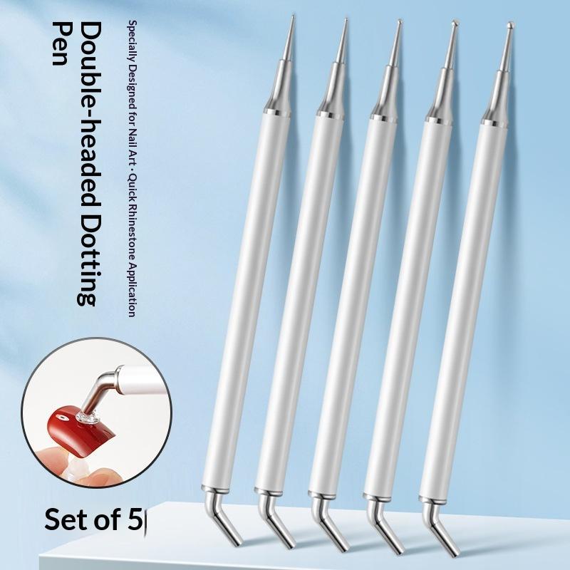 Rhinestone Nail Gem - 5 Piezas Herramientas DIY para Manicura