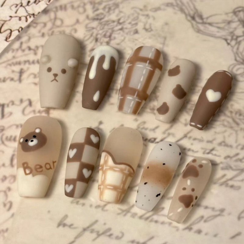 Nail Art Foto - Nuevo Rilakkuma Nail Art mate estilo