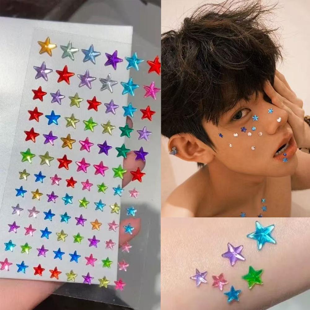 Rhinestone Nail Gem - Pegatinas de Gemas de Cristal Coloridas