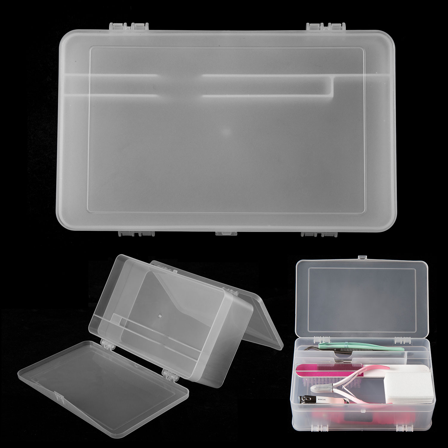 Caja de almacenamiento de Pp d - Nail Art Kaki reseña y precio