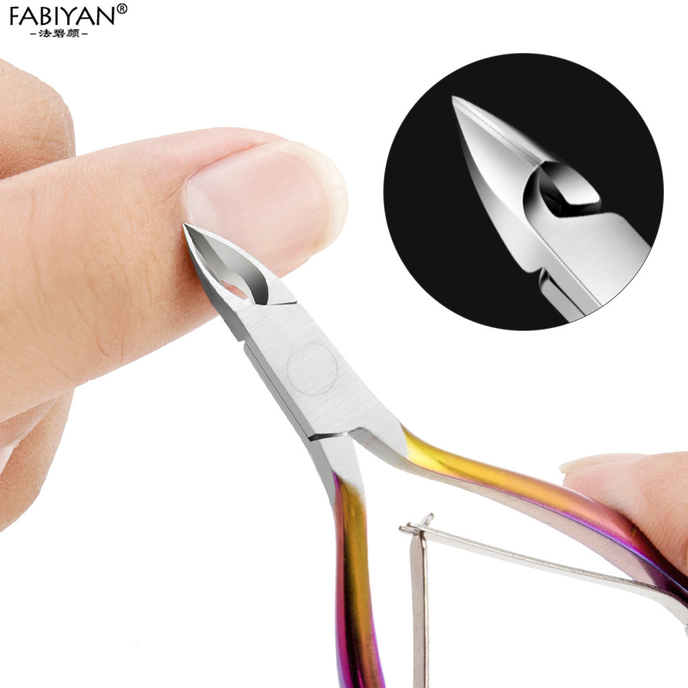 Pinza para cutículas de acero  - Nail Art Rainbow reseña y precio
