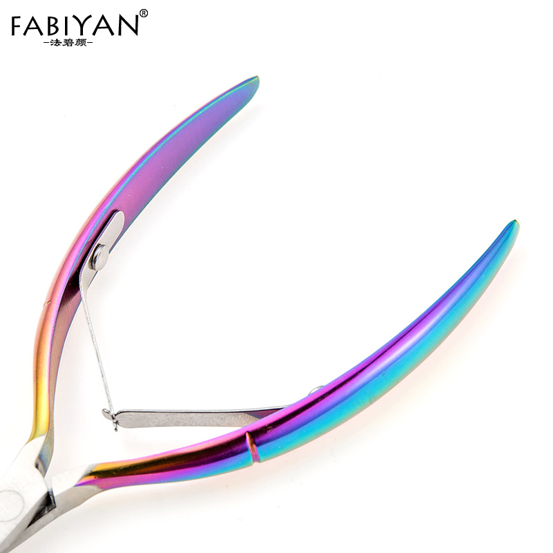 Pinza para cutículas de acero  - Nail Art Rainbow reseña y precio