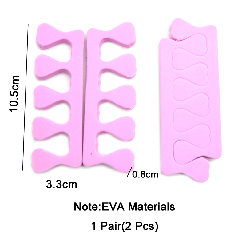 Separadores de dedos para mani - Nail Art Pinterest reseña y precio