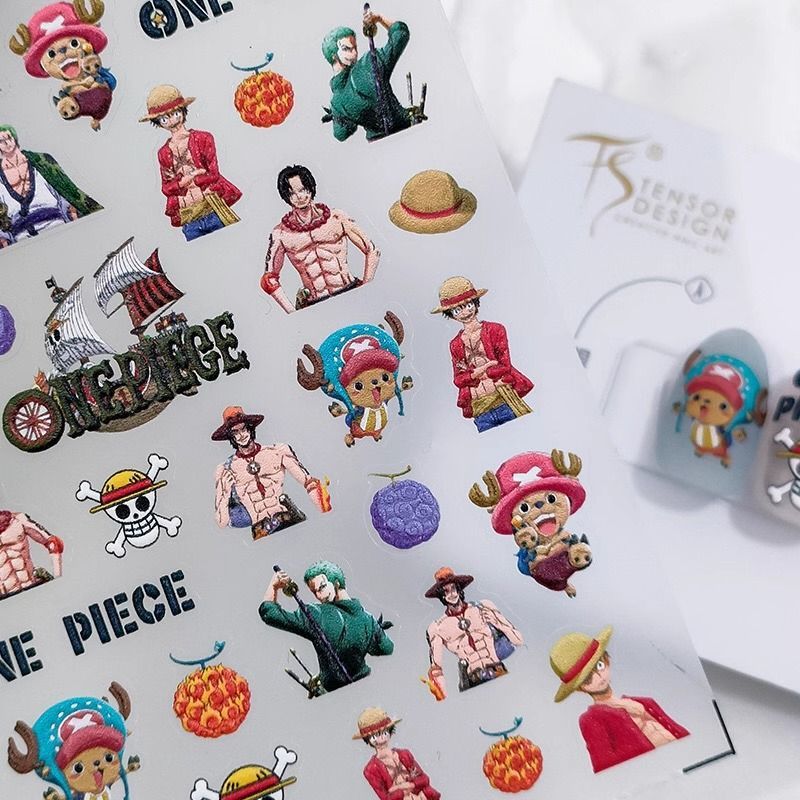 Nuevo mono de una pieza · D ·  - Nail Art Zoro One Piece reseña y precio