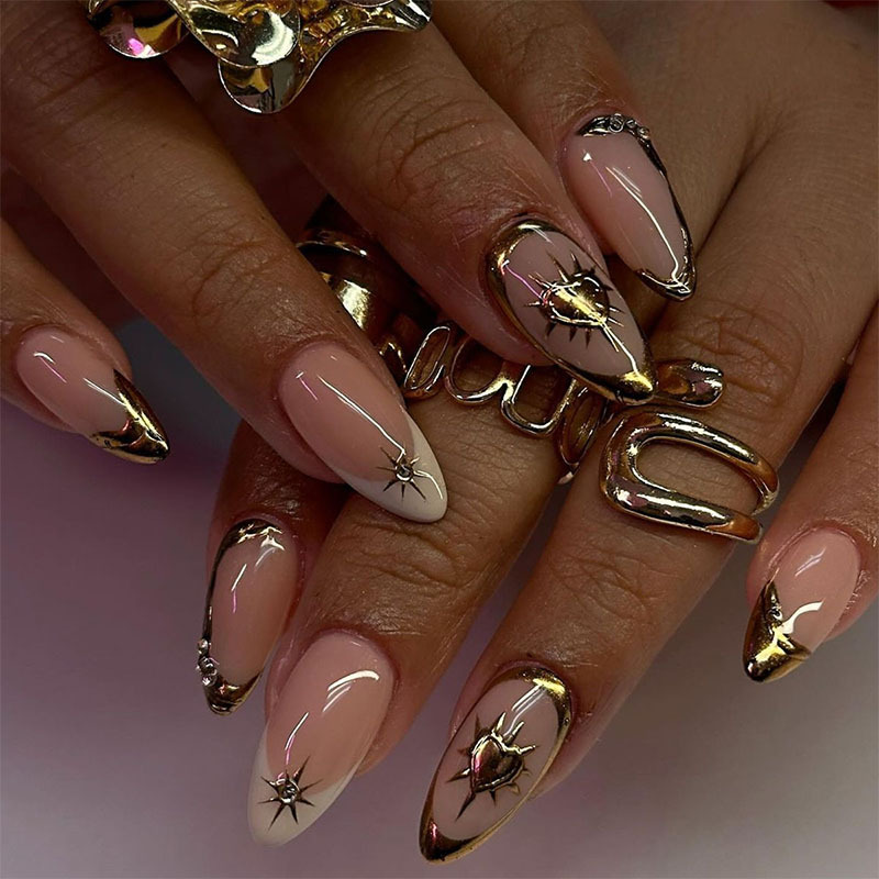 24 Uds. de Uñas Postizas Franc - Nail Art Red Wine reseña y precio