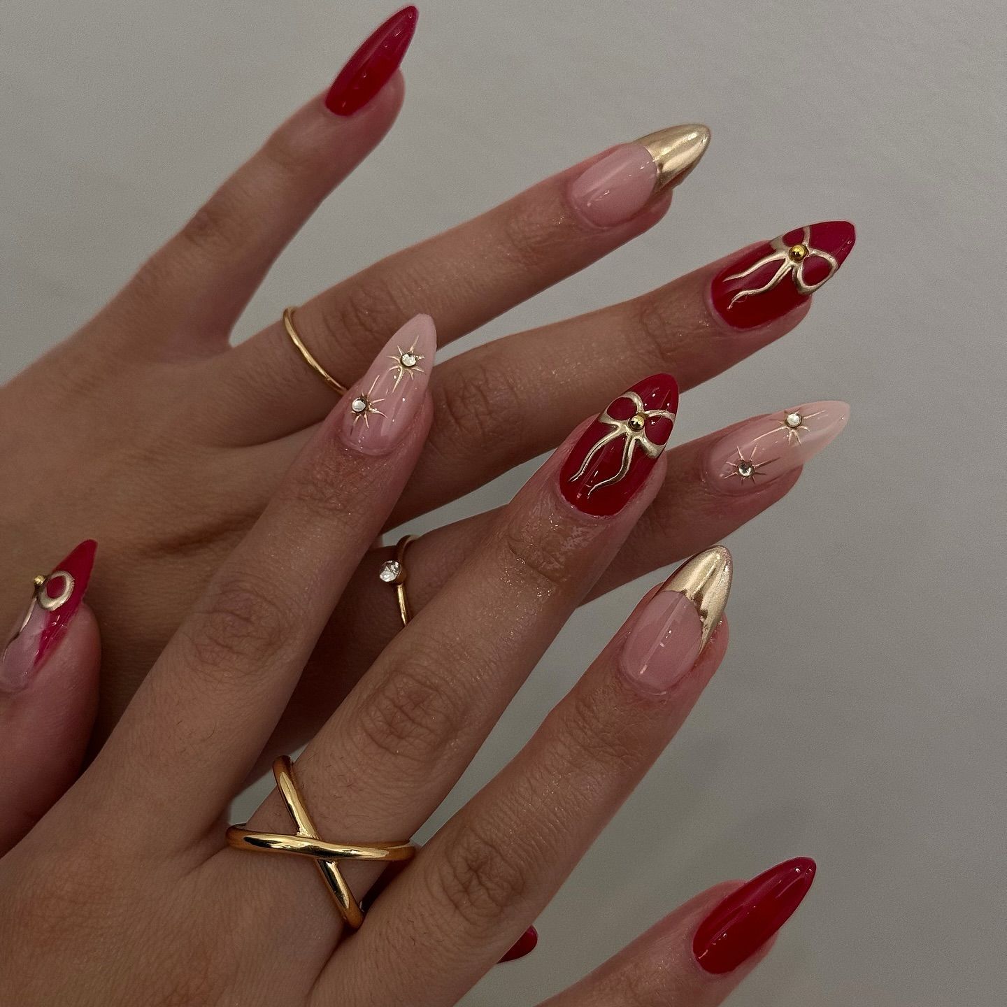 24 Uds. de Uñas Postizas Franc - Nail Art Red Wine reseña y precio
