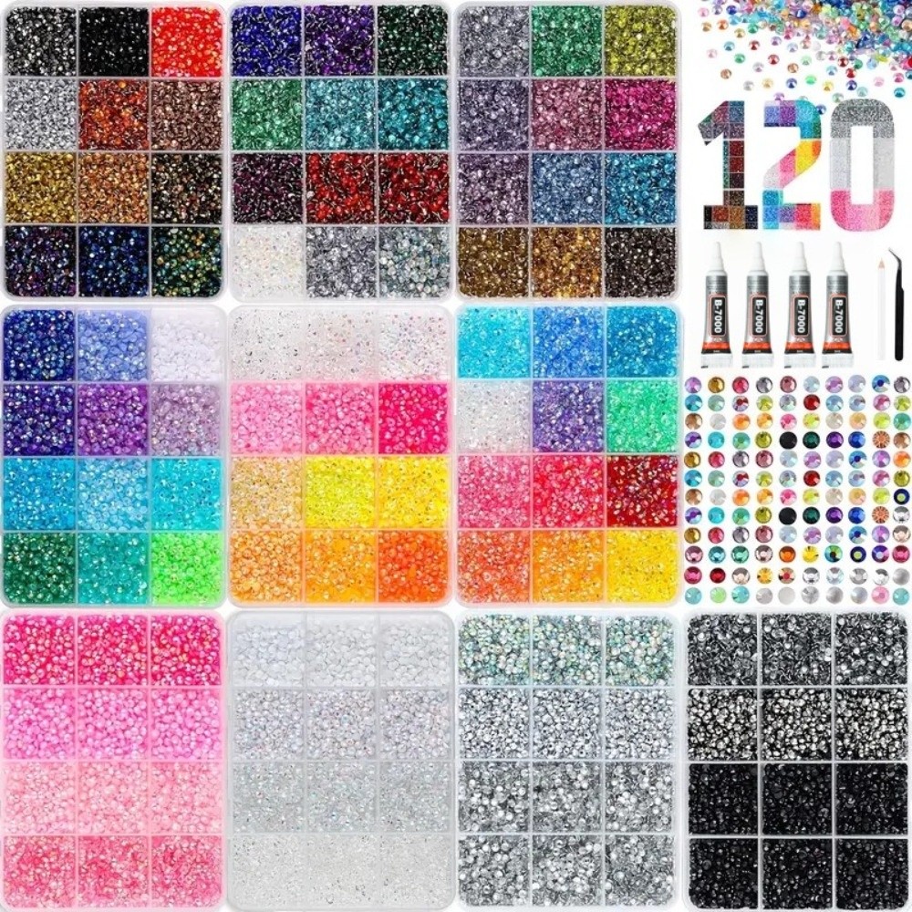 Kit de Diamantes de Imitación  - Rhinestone Nail Gem reseña y precio