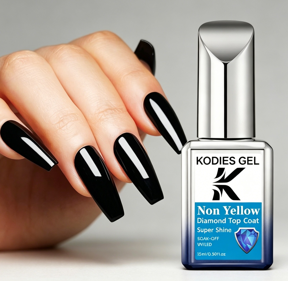 KODIES GEL - Esmalte de Uñas e - Gel Top Coat reseña y precio