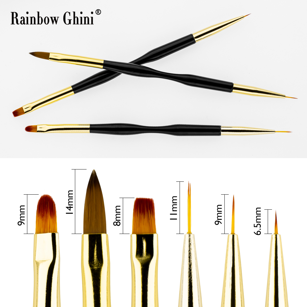 Rainbow Ghini Juego de 3 Pince - Nail Art Rainbow reseña y precio