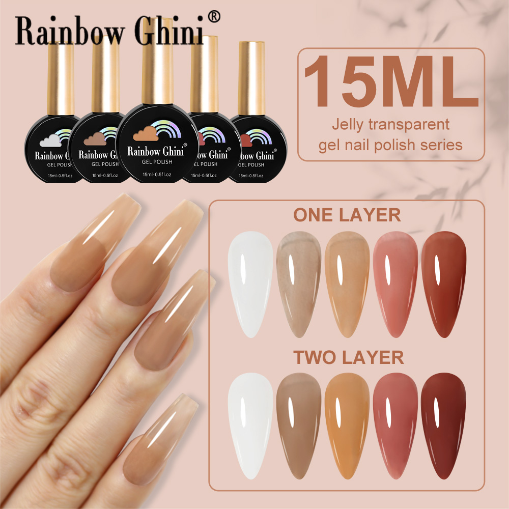 Esmalte de Gel Rainbow Ghini 1 - Nail Art Rainbow reseña y precio