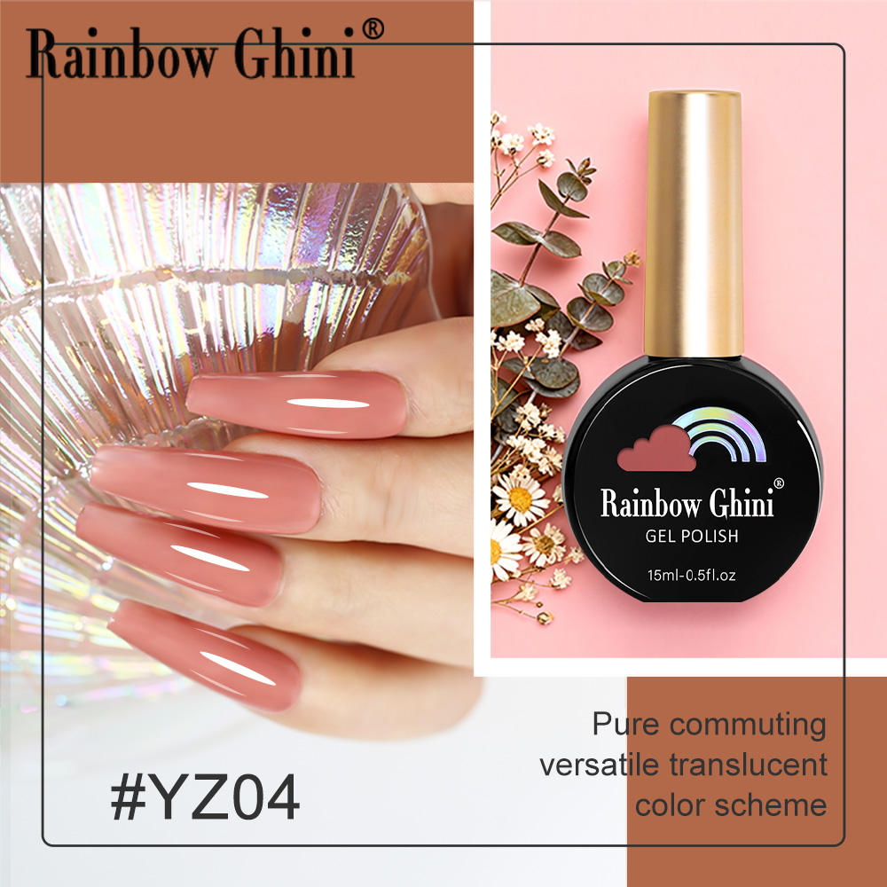 Esmalte de Gel Rainbow Ghini 1 - Nail Art Rainbow reseña y precio
