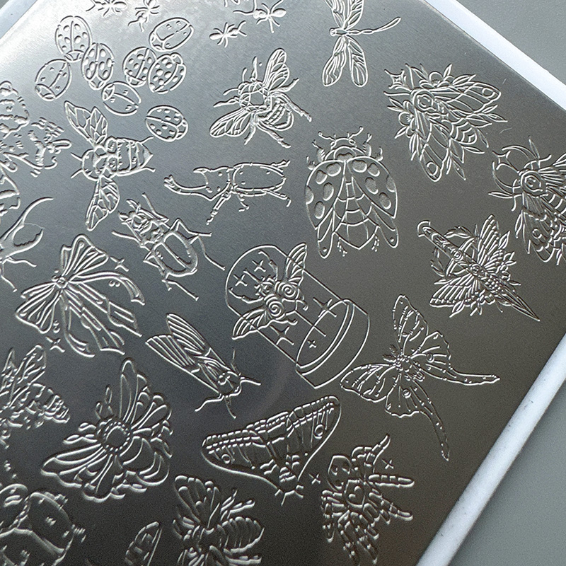XMQ NAIL ART PLATAS DE STAMPIN - Nail Art Foto reseña y precio