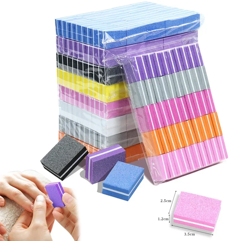 50/20/10 Mini bloques de lima  - Nail Art Pinterest reseña y precio
