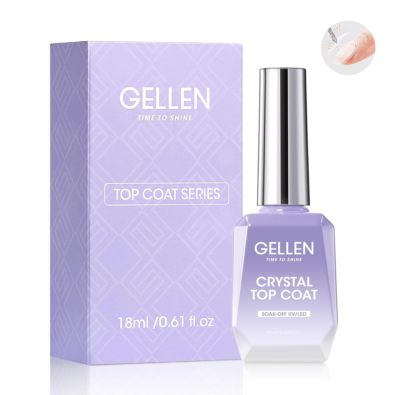GELEN-abrigo superior de Gel p - Gel Top Coat reseña y precio