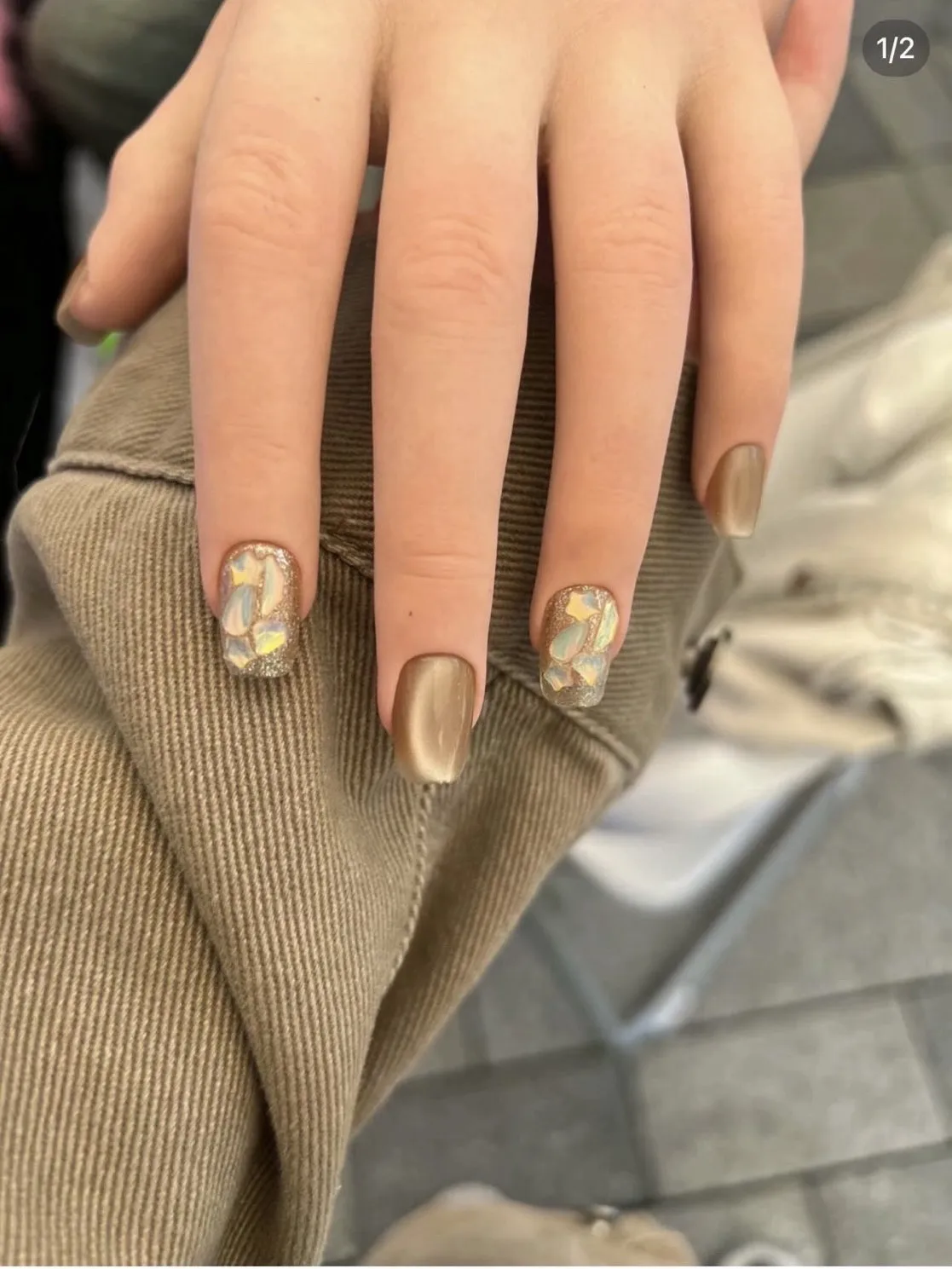 Mano de silicona de simulación - Nail Art Foto reseña y precio