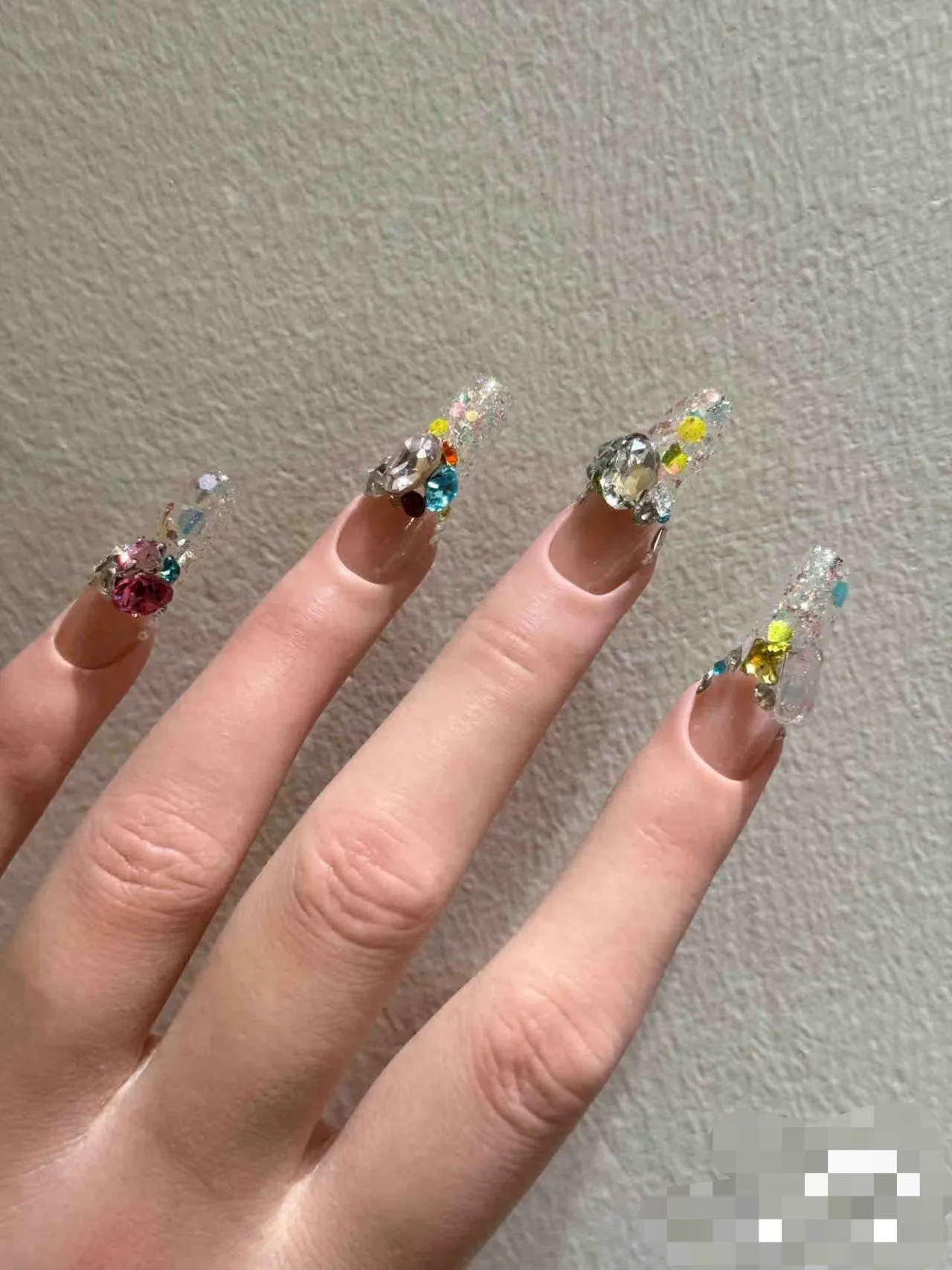 Mano de silicona de simulación - Nail Art Foto reseña y precio