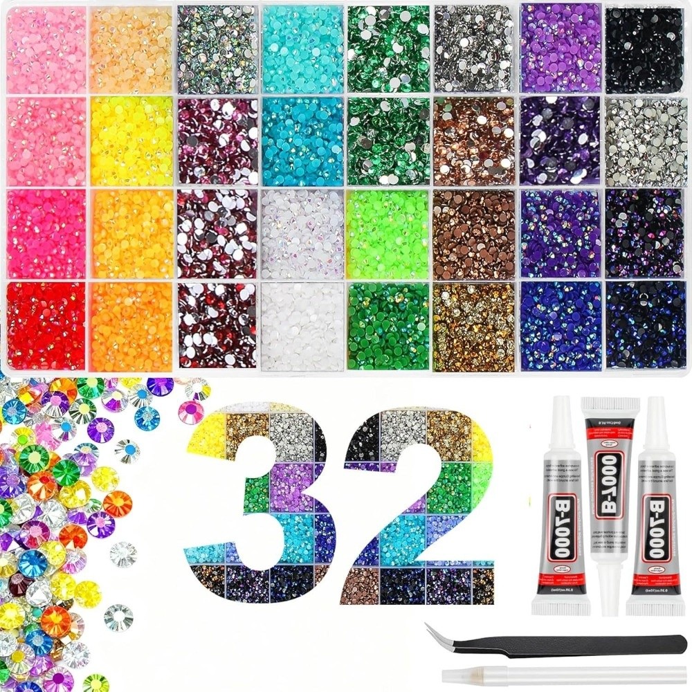 Kit de diamantes de imitación  - Rhinestone Nail Gem reseña y precio