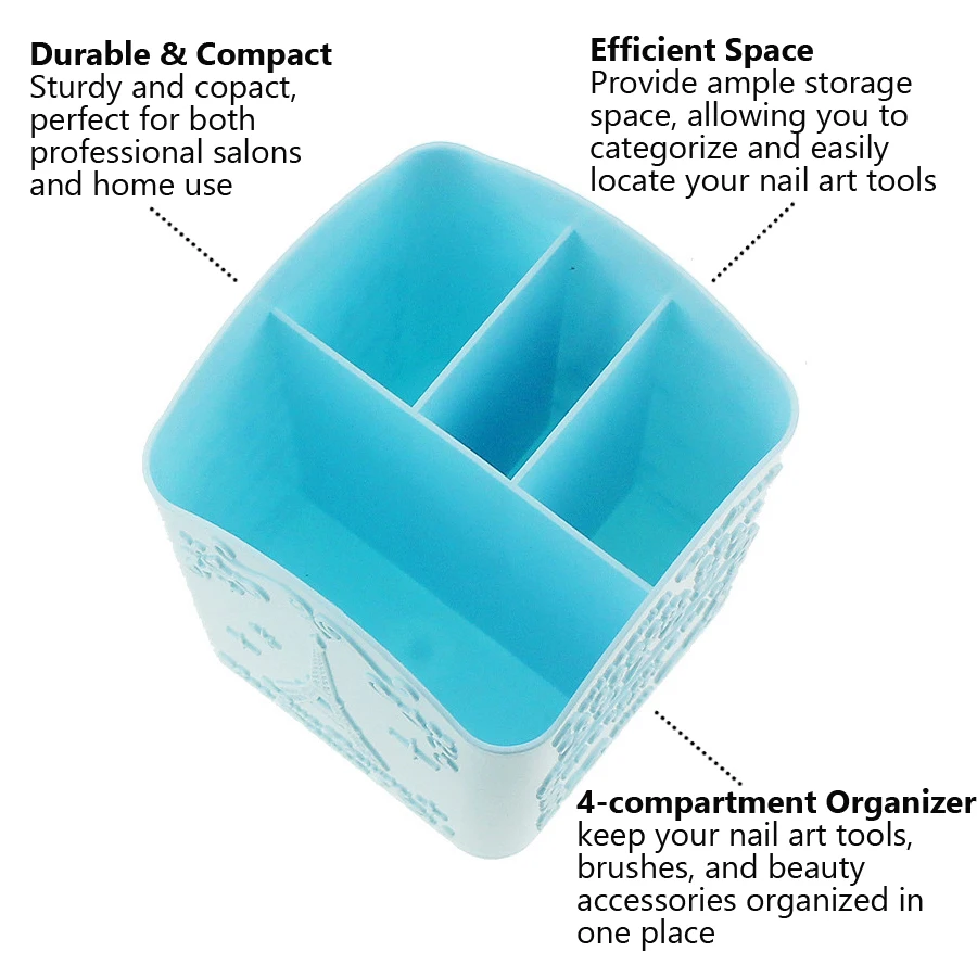 Soporte para brochas de uñas c - Nail Art Kaki reseña y precio
