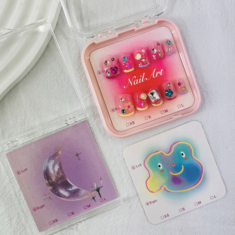 50 Uds 6,5x6,5 cm 8x8cm tarjet - Nail Art Pinterest reseña y precio
