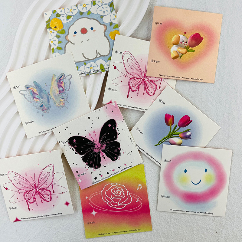 50 Uds 6,5x6,5 cm 8x8cm tarjet - Nail Art Pinterest reseña y precio