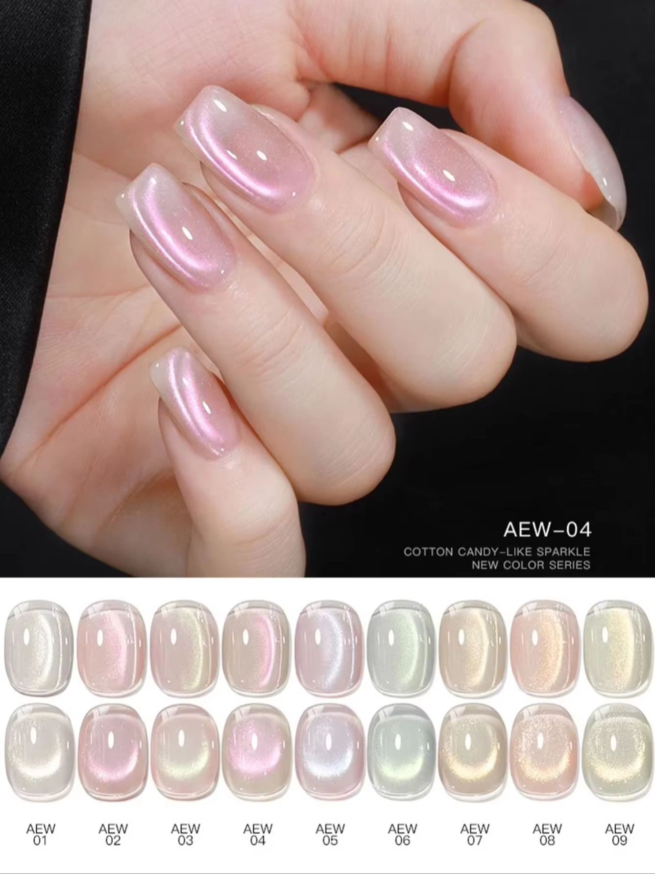 9 piezas de esmalte de uñas en - Nail Art Rainbow reseña y precio