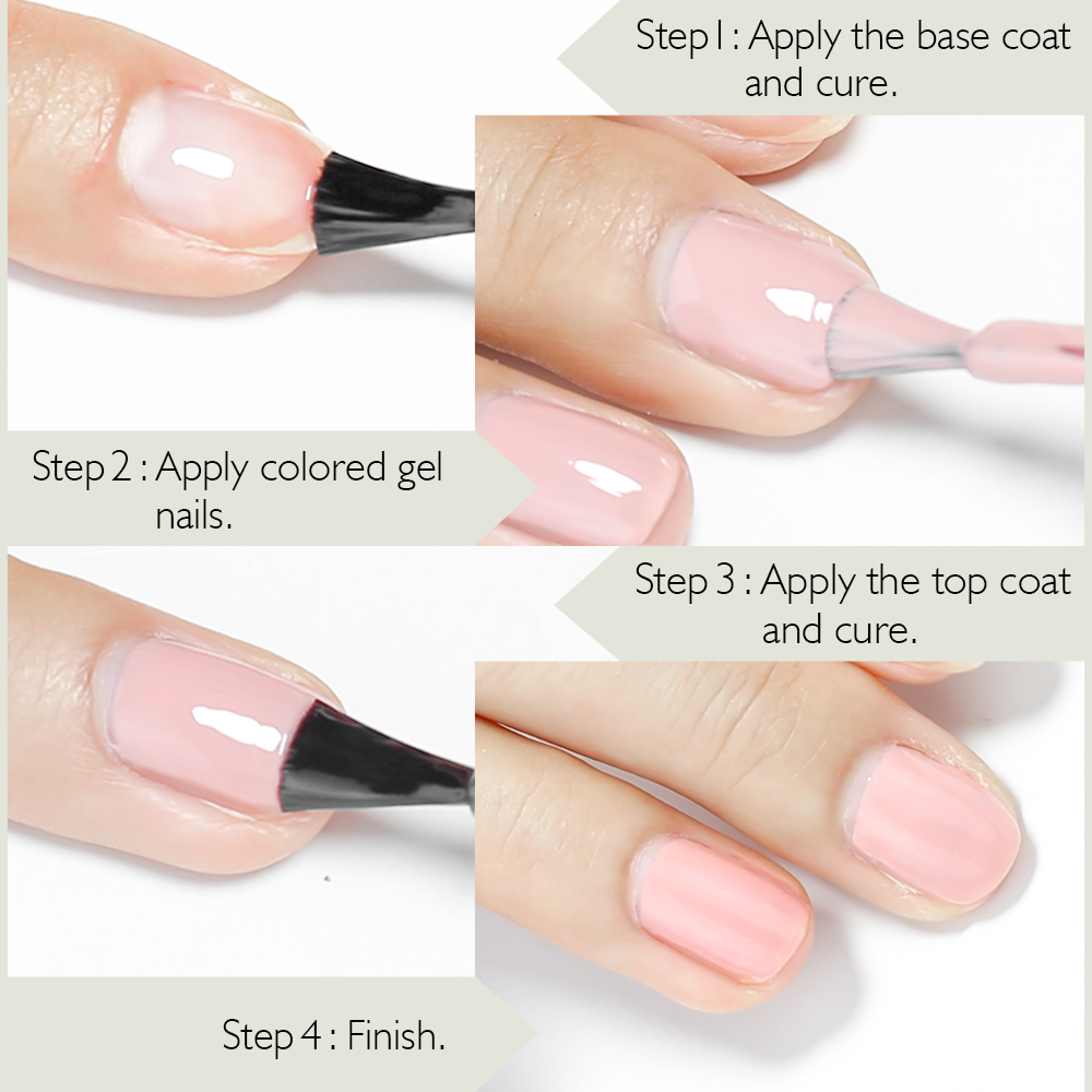 Esmalte de Gel Fluorescente RG - Nail Art Rainbow reseña y precio