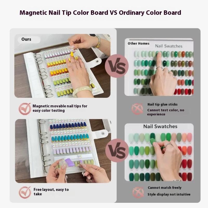 Libro de Muestras de Uñas Magn - Nail Art Pinterest reseña y precio