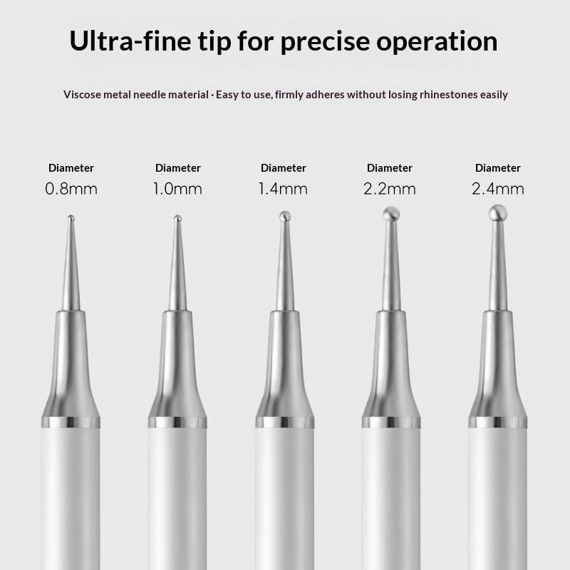 5 Piezas Herramientas DIY para - Rhinestone Nail Gem reseña y precio