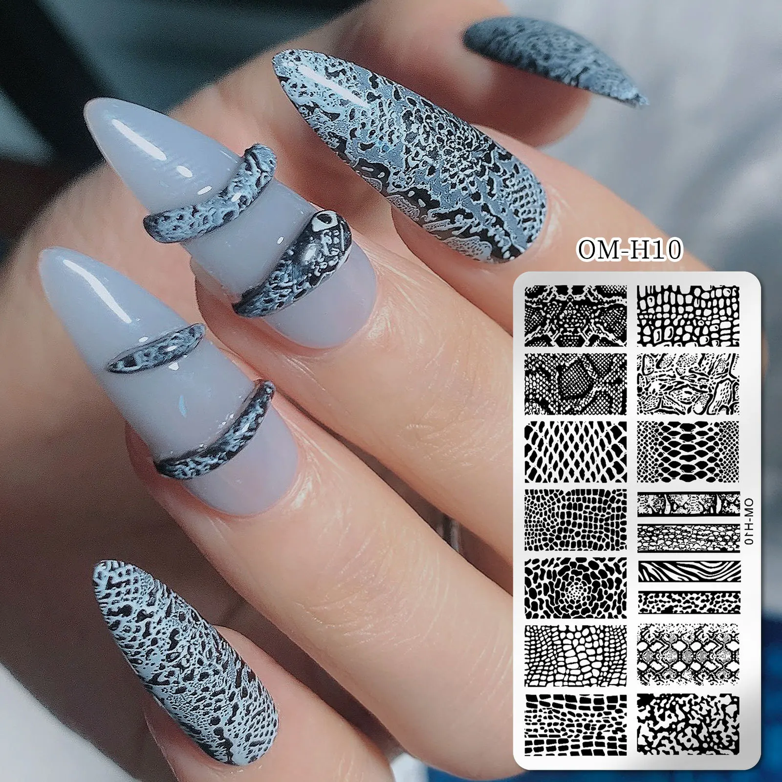 Plantillas Nail Art para decor - Nail Art Foto reseña y precio