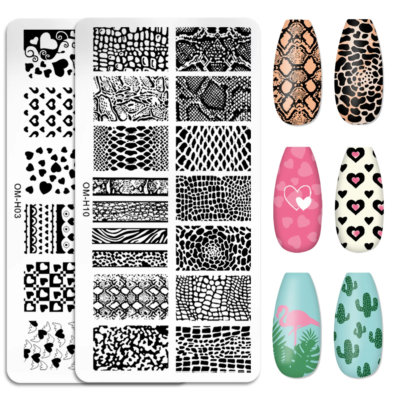 Plantillas Nail Art para decor - Nail Art Foto reseña y precio