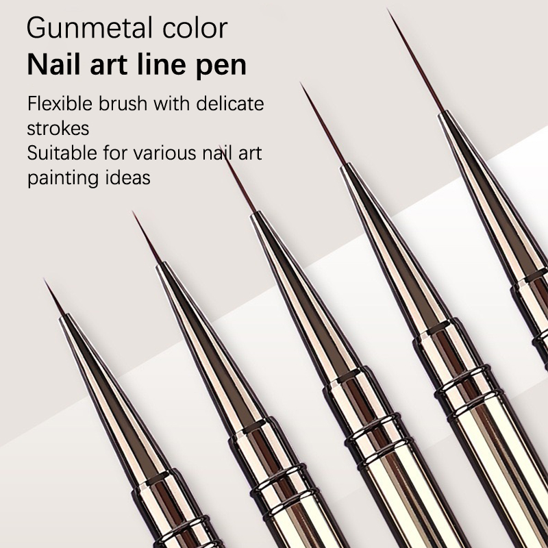 1 Uds. Pinceles para decoració - Nail Art Kaki reseña y precio