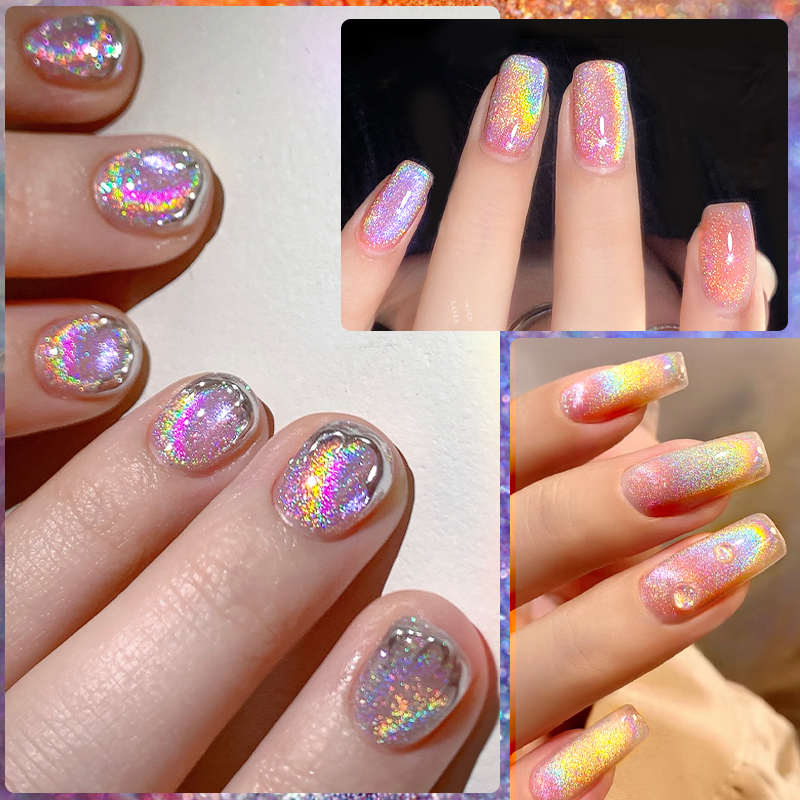 LILYCUTE 7ML Arco Iris luz de  - Nail Art Rainbow reseña y precio