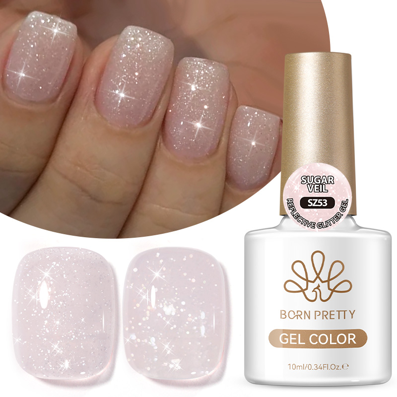 BORN PRETTY 10ml Gel Brillante - Nail Art Red Wine reseña y precio