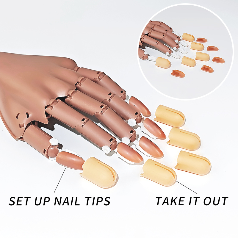 Práctica falsa de uñas, piezas - Nail Art Pinterest reseña y precio
