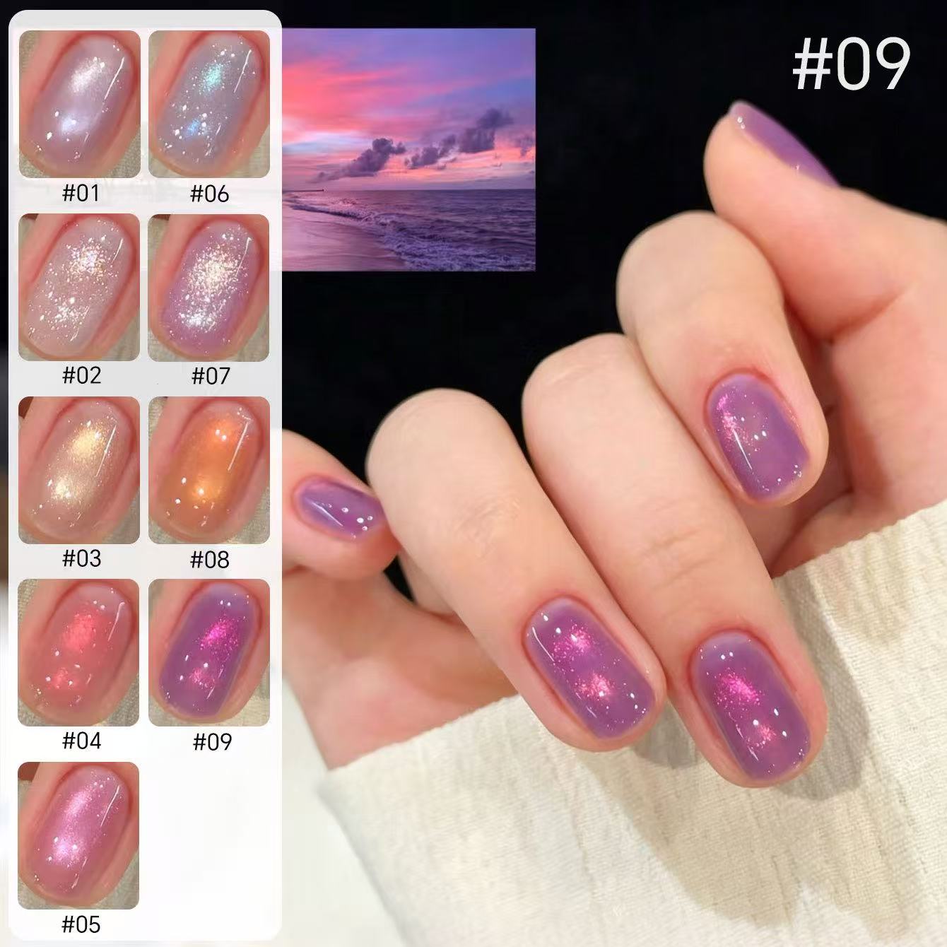 Esmalte de Uñas en Gel MIANEL  - Nail Art Rainbow reseña y precio