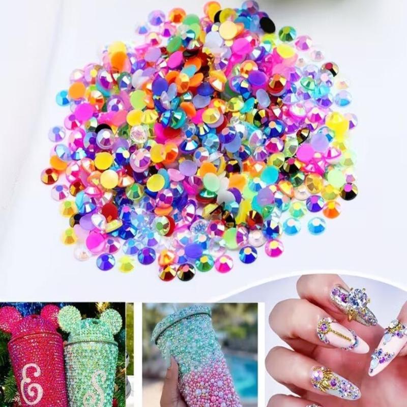 Kit de 15 colores de diamantes - Rhinestone Nail Gem reseña y precio