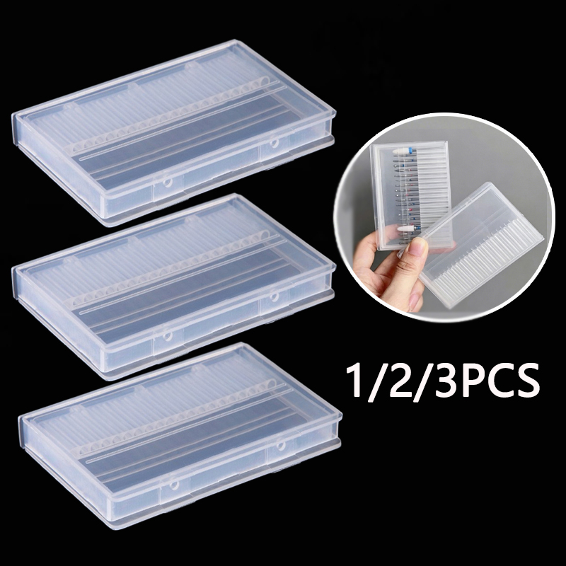 1/2/3 Unidades Caja Organizado - Nail Art Kaki reseña y precio
