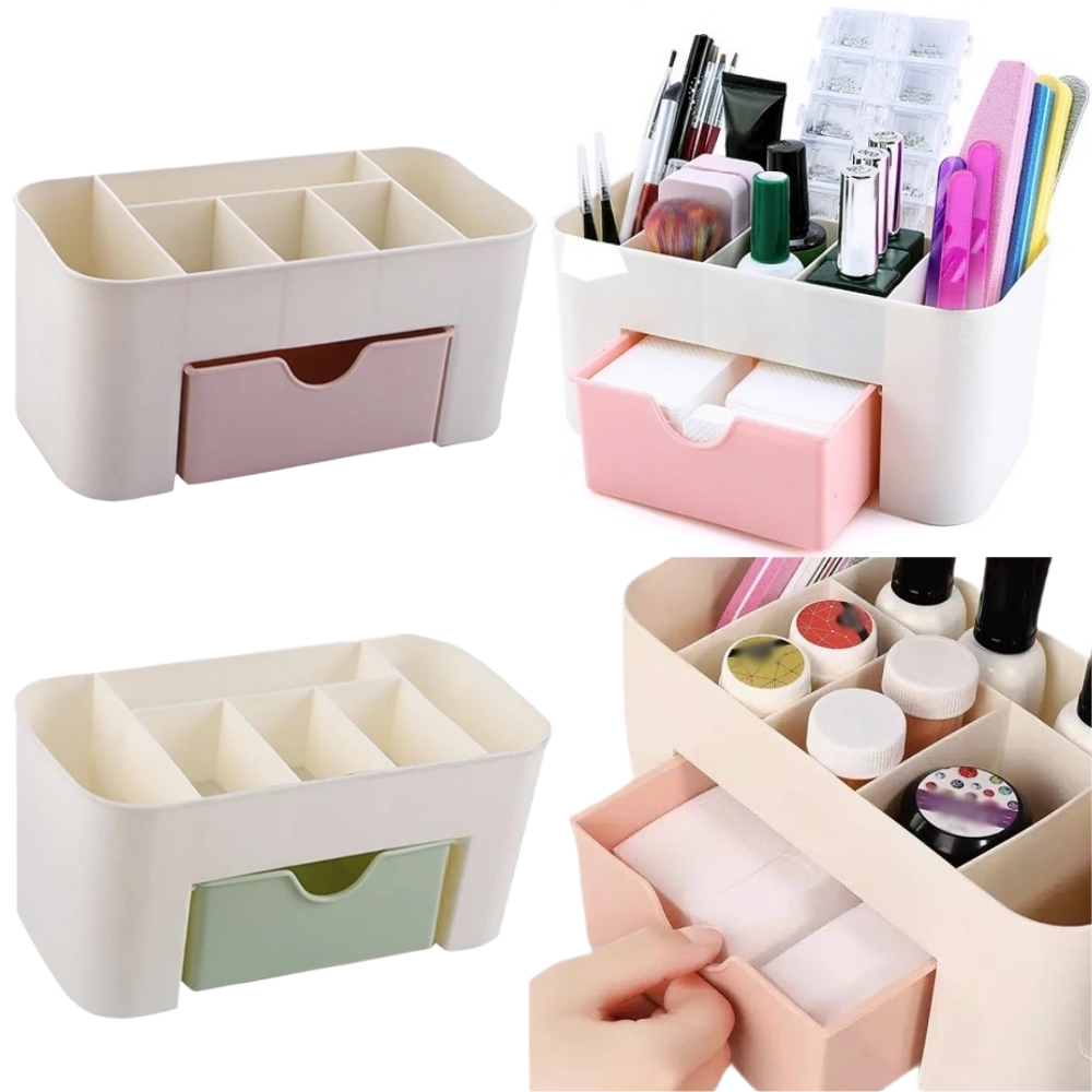 Organizador de uñas, cajón de  - Nail Art Kaki reseña y precio