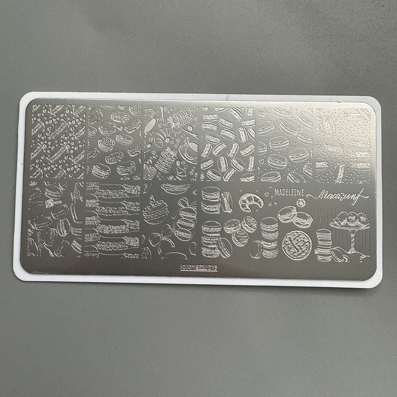 XMQ STAMPING NAIL ART PLATAS D - Nail Art Foto reseña y precio