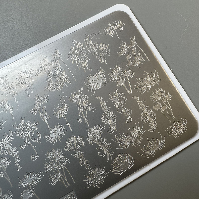 XMQ NAIL ART PLATAS DE STAMPIN - Nail Art Foto reseña y precio