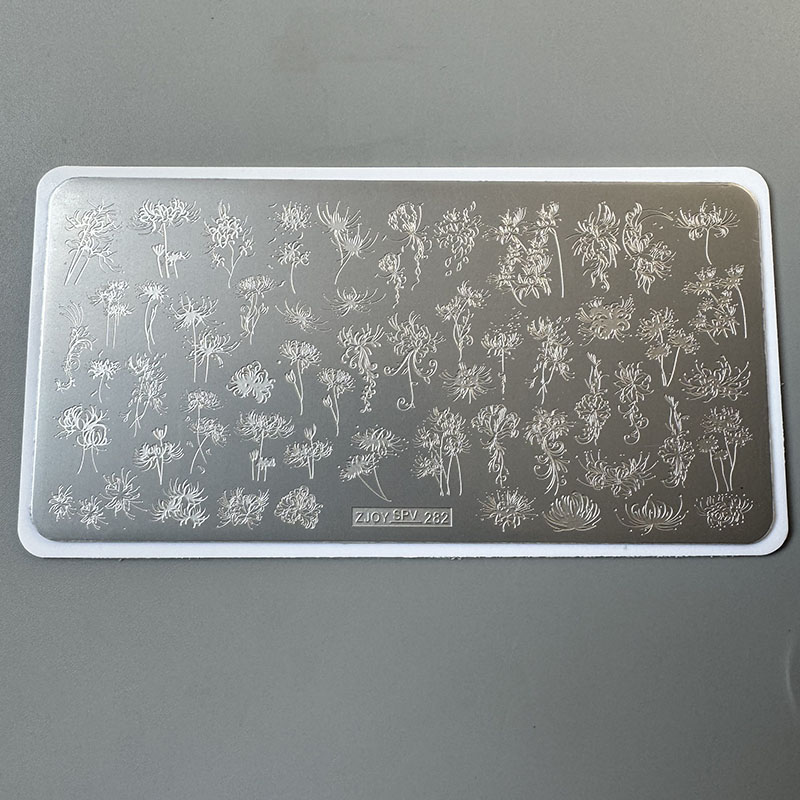 XMQ NAIL ART PLATAS DE STAMPIN - Nail Art Foto reseña y precio