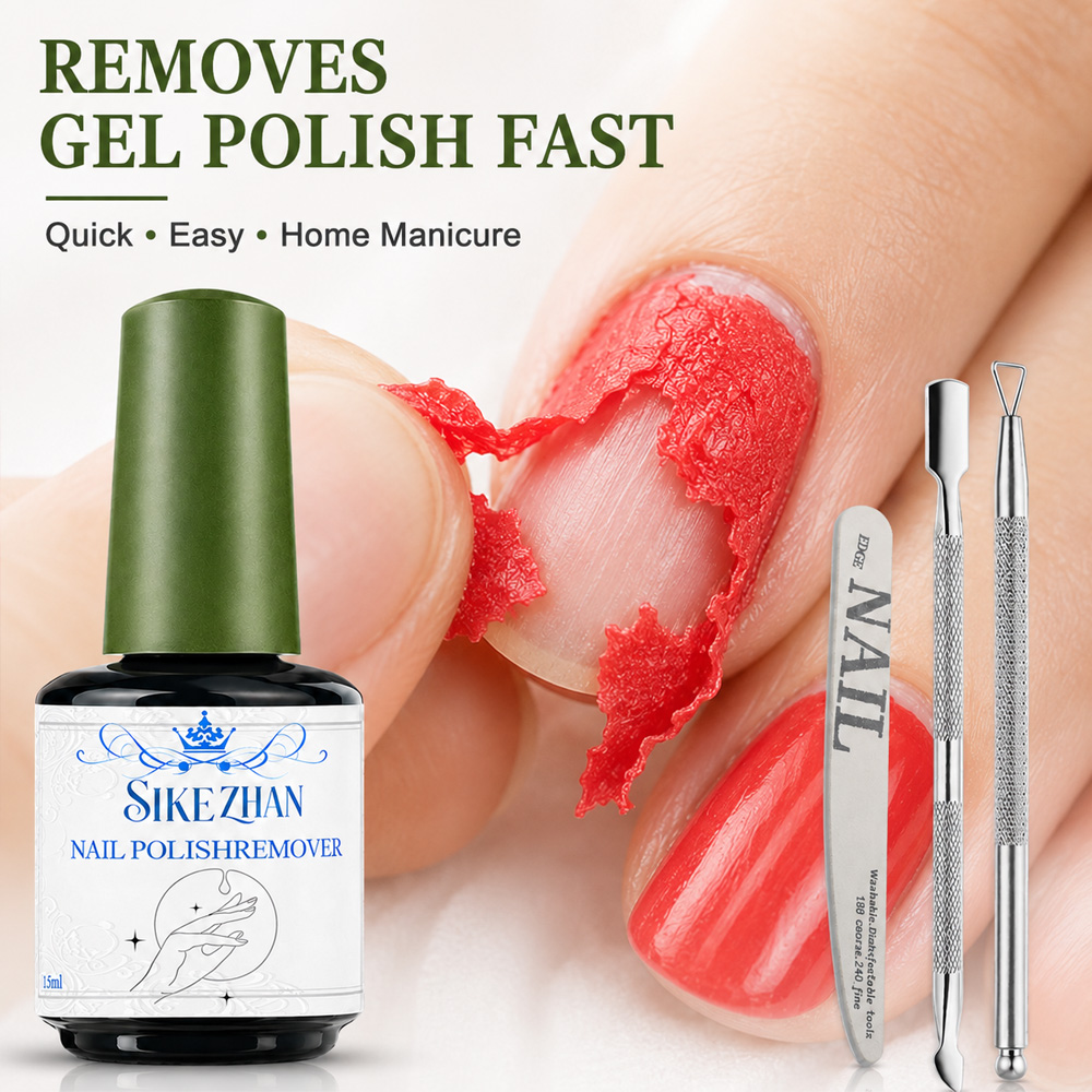 SIKEZHAN Removedor Rápido de G - Gel Top Coat reseña y precio