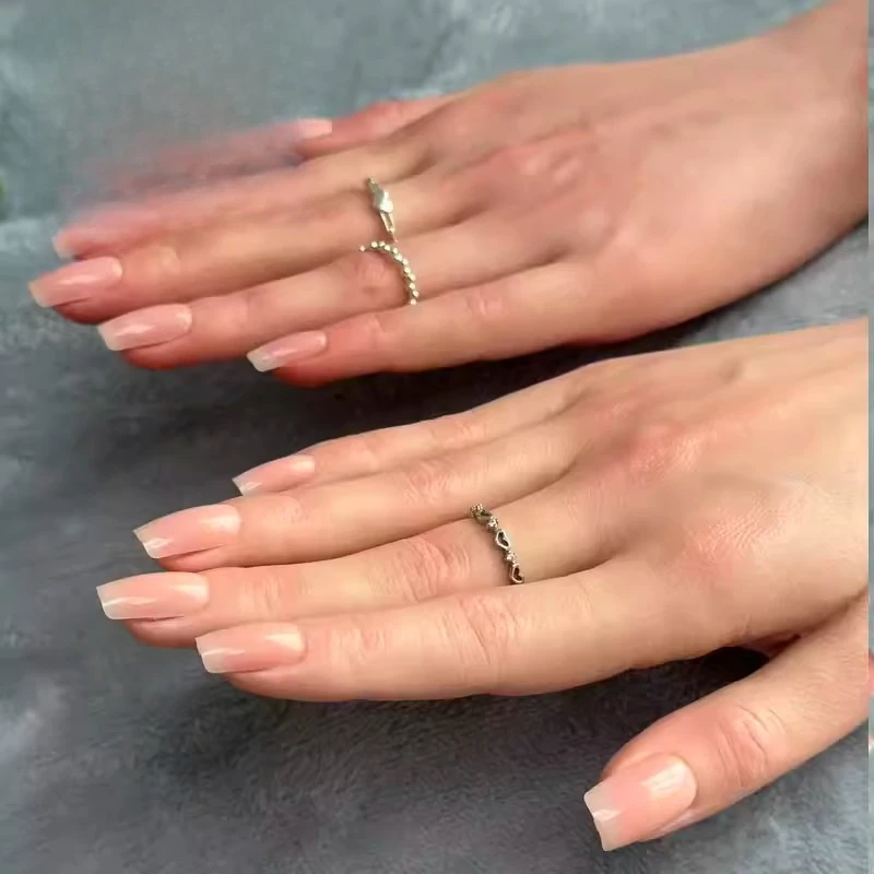 Modelo de mano de silicona par - Nail Art Foto reseña y precio