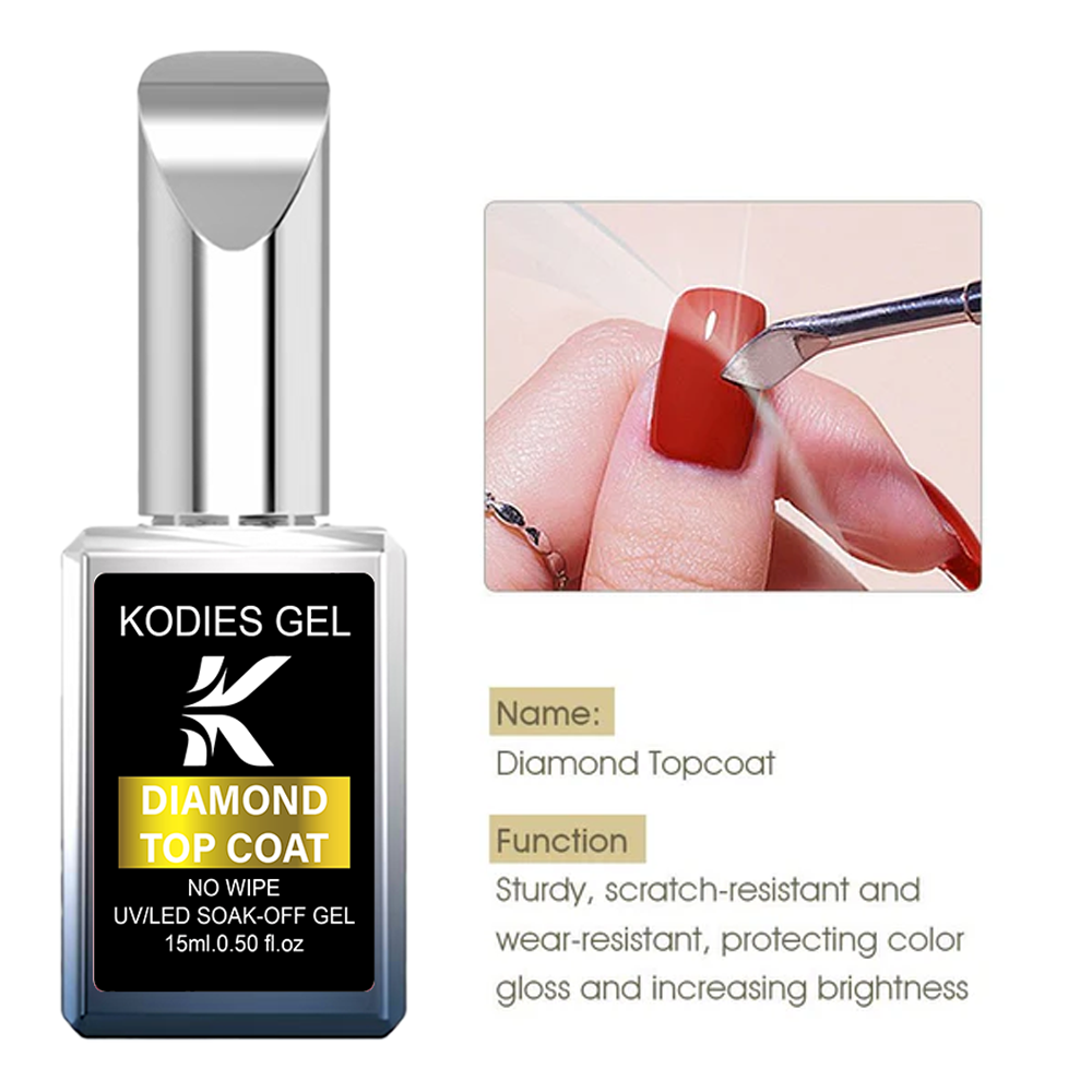 KODIES GEL Diamond Top Coat NU - Gel Top Coat reseña y precio